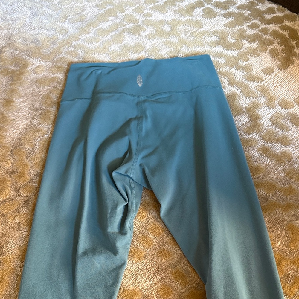 Free people Blue Leggings